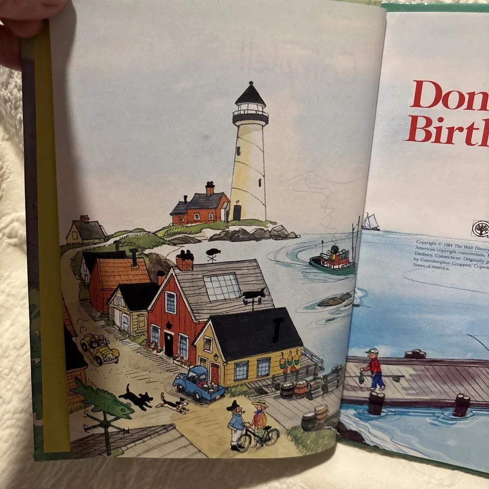 Donald Duck's Birthday by Walt Disney Book